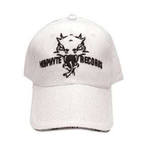 Neophyte Records Cap White Embroided Logo