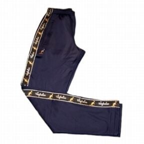 PANTALON TRIACETAT MET BIES NAVY