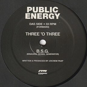 Public Energy – Three 'O Three (roo003)
