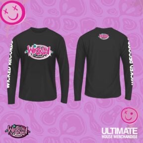 Wicked Records Longsleeve Black