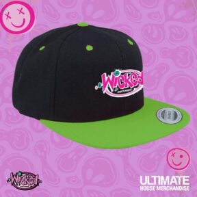 Wicked Records Snapback Green