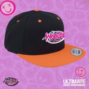 Wicked Records Snapback Orange