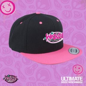 Wicked Records Snapback Pink