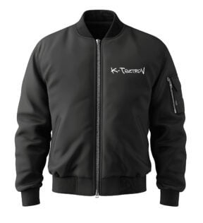 K-TeztroV Bomberjacket Black (printed)