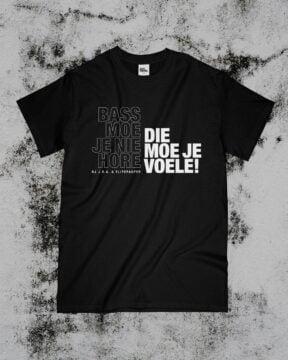 Dj J.D.A. & Elitepauper - Bass Moe Je Nie Hore T-Shirt (Only available here)