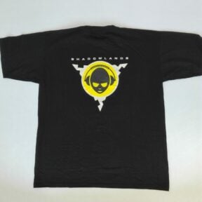 Shadowlands Silver Line T Shirt Black