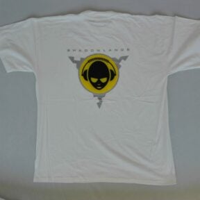 Shadowlands Silver Line T Shirt White